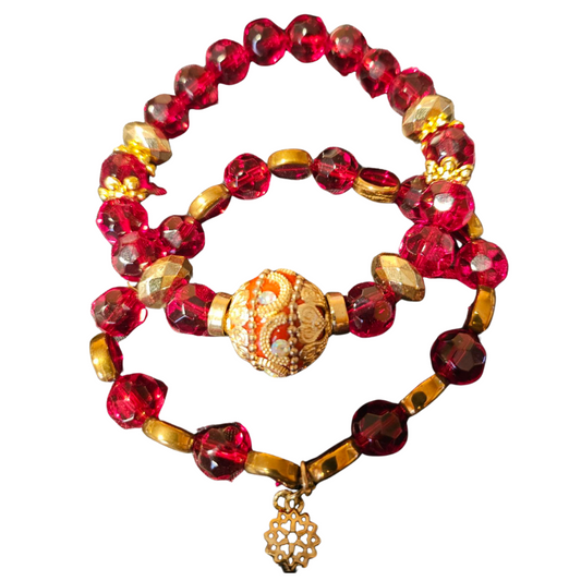 Ruby Gold Double